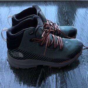 The North Face Teal and Black Running Shoes